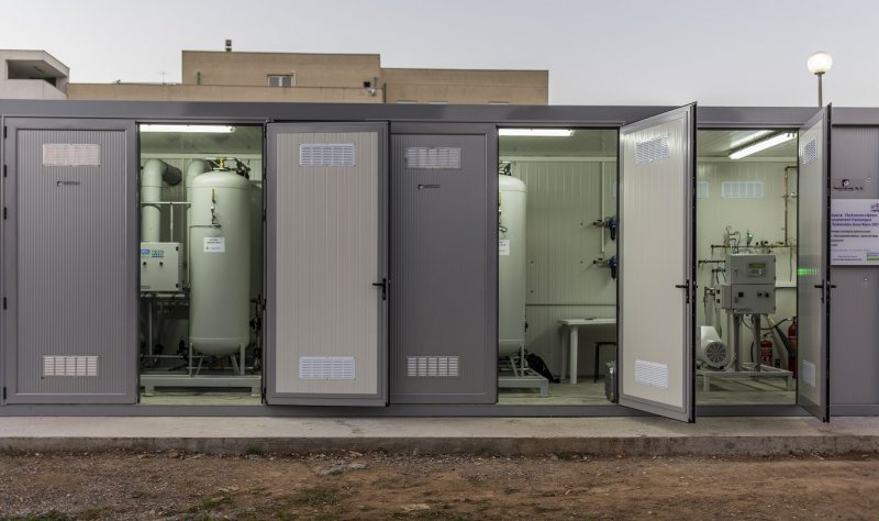 Medical O2 generator system in Kalamata
