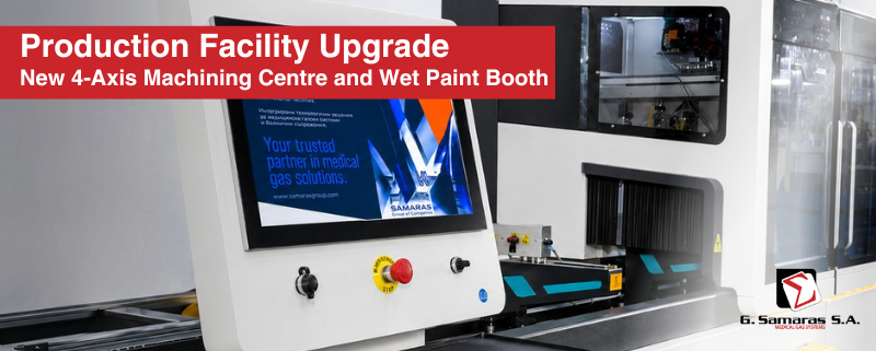 Production Facility Upgrade: New 4-Axis Machining Centre and Wet Paint Booth