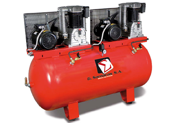 Medical air compressor systems