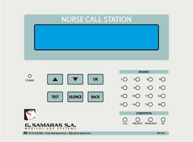 Nurse call central station