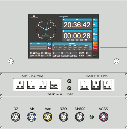 OPT control panel