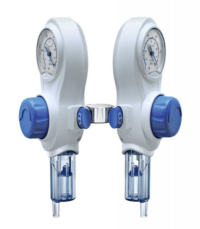 Vacuum regulator-high vacuum-double 