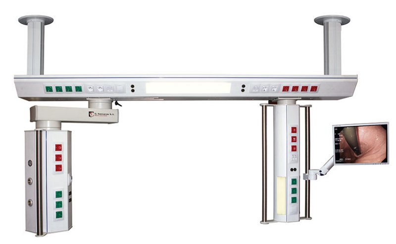 Bed head unit - ceiling (type ATHOS)