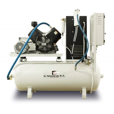 Medical air compressor systems