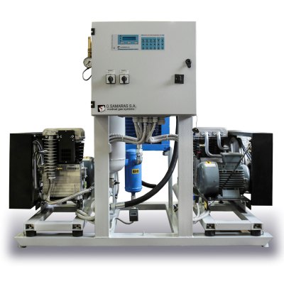 Medical air compressor systems