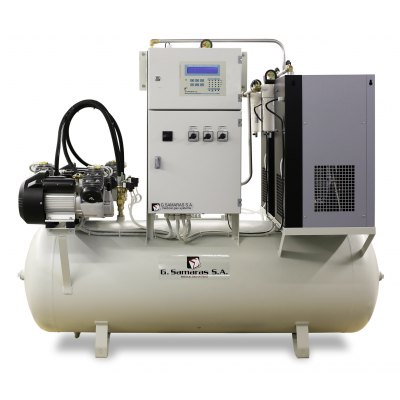 Medical air compressor systems